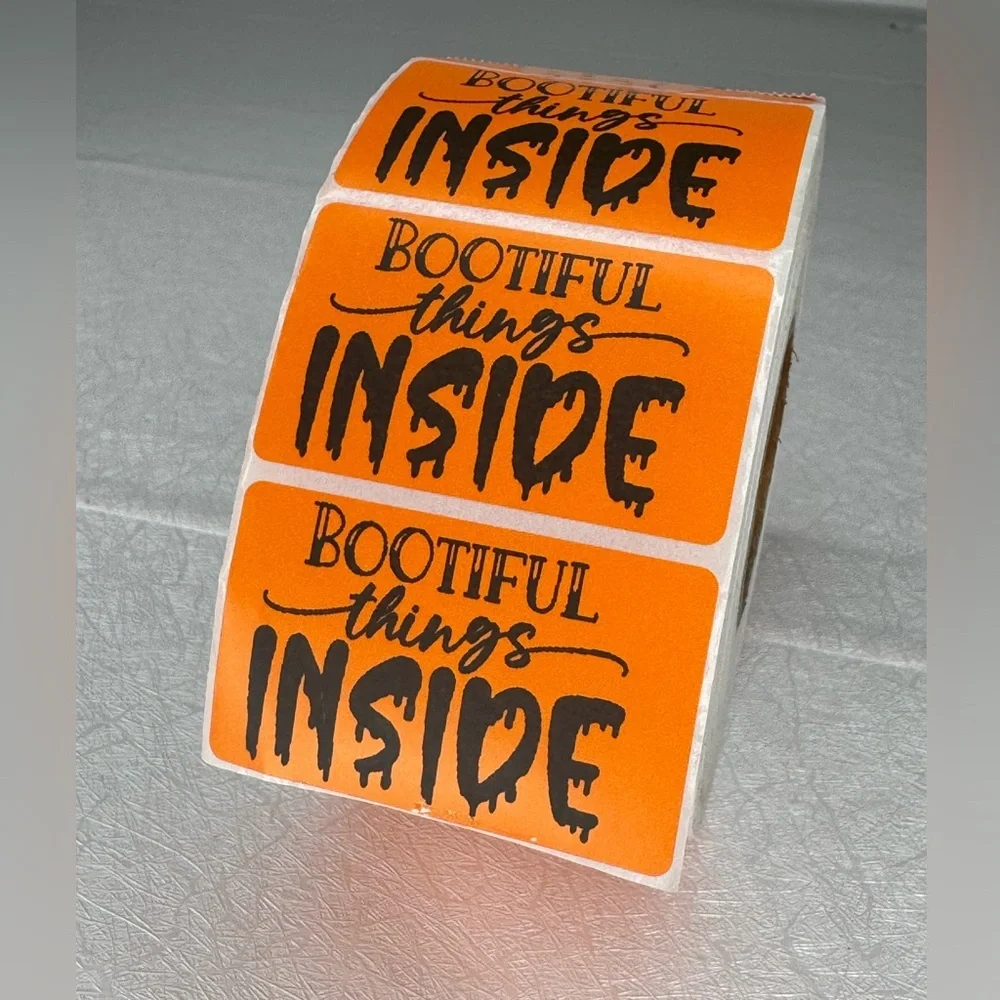 Boo-tiful Things Inside Sticker Halloween Sticker, Ghost Sticker, Packaging - Picture 1 of 11